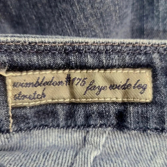 Citizens of Humanity Jeans Wimbledon #175 Women's 27 Medium Wash Faye Wide Leg - Picture 7 of 9